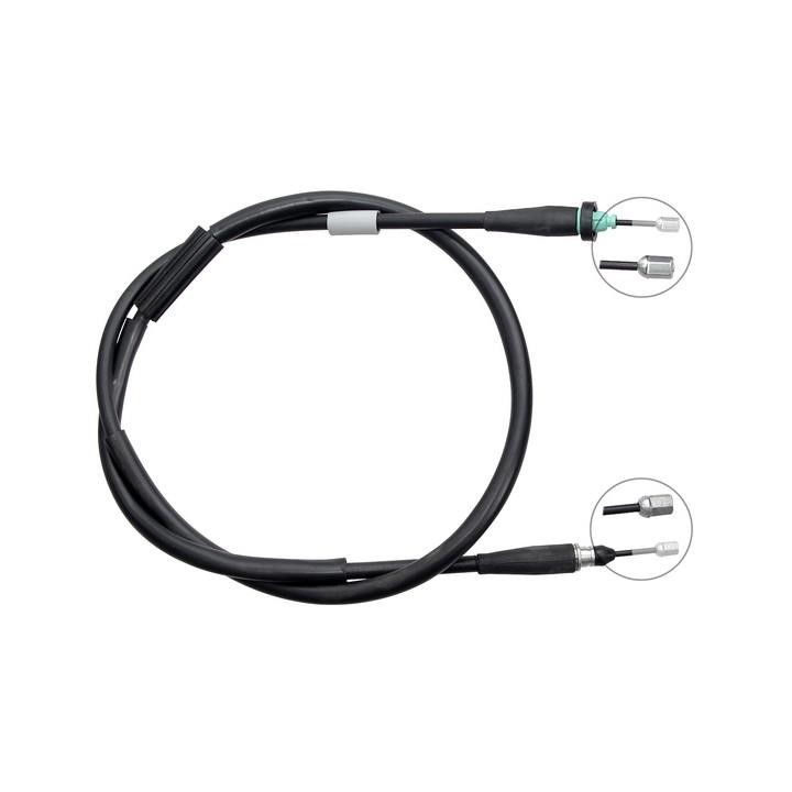 ABS K17284 Parking brake cable left K17284: Buy near me in Poland at 2407.PL - Good price!
