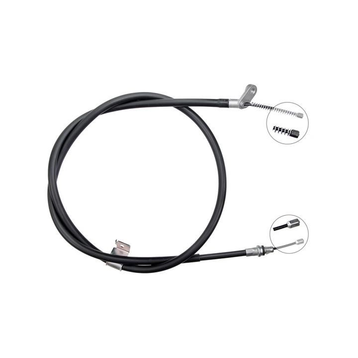 ABS K17291 Parking brake cable, right K17291: Buy near me in Poland at 2407.PL - Good price!