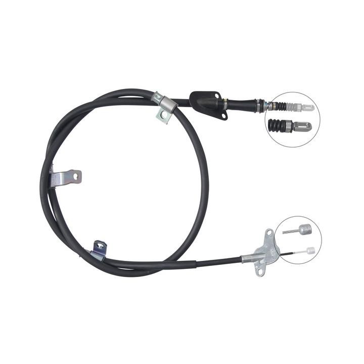 ABS K17528 Parking brake cable, right K17528: Buy near me in Poland at 2407.PL - Good price!