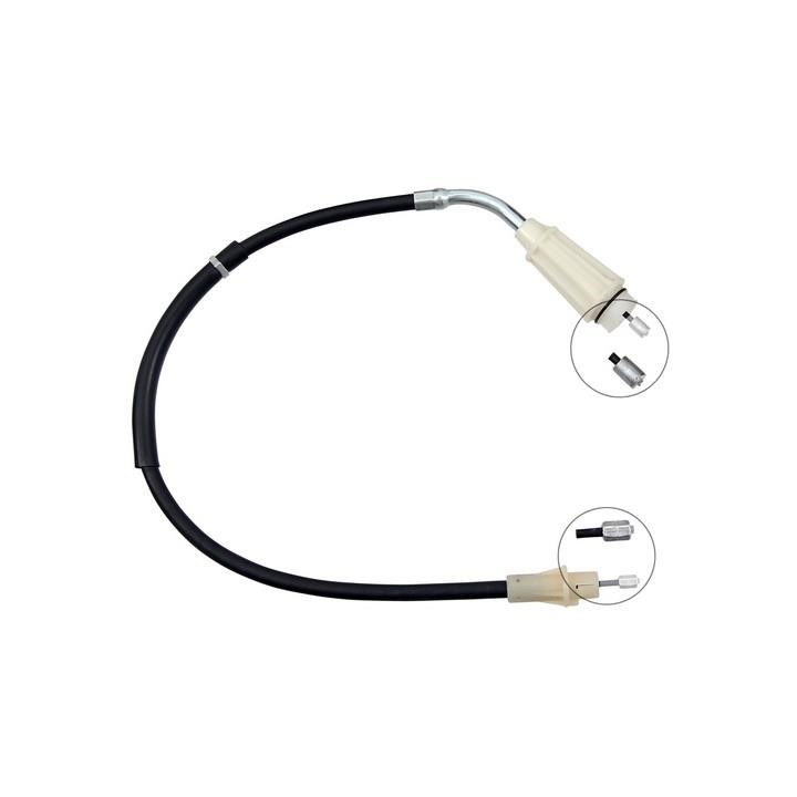 ABS K17600 Parking brake cable, right K17600: Buy near me in Poland at 2407.PL - Good price!