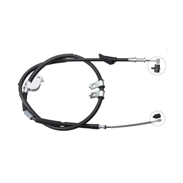 ABS K18972 Parking brake cable, right K18972: Buy near me in Poland at 2407.PL - Good price!