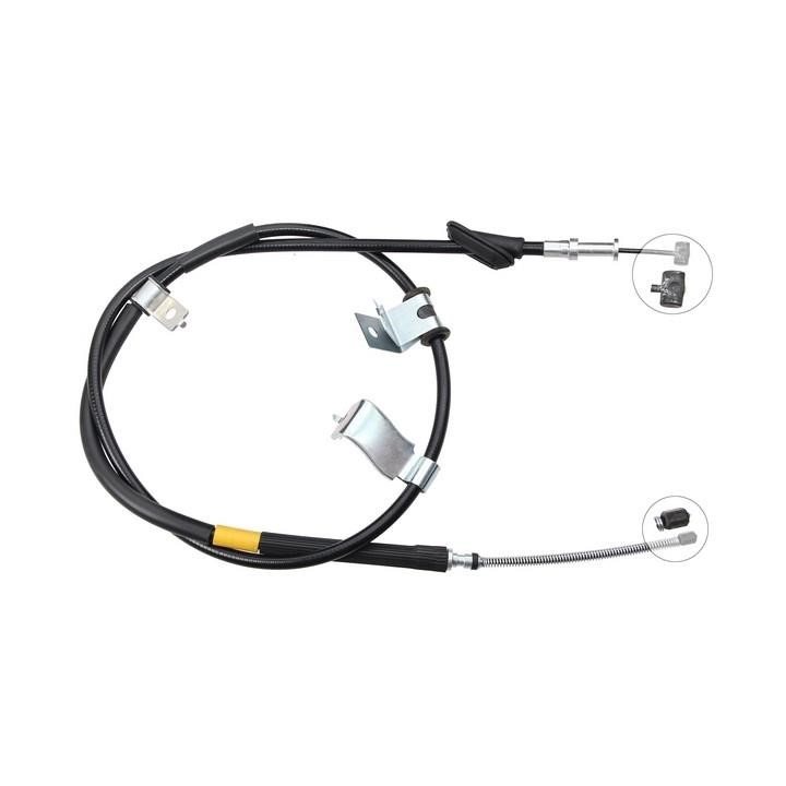 ABS K18974 Parking brake cable, right K18974: Buy near me in Poland at 2407.PL - Good price!