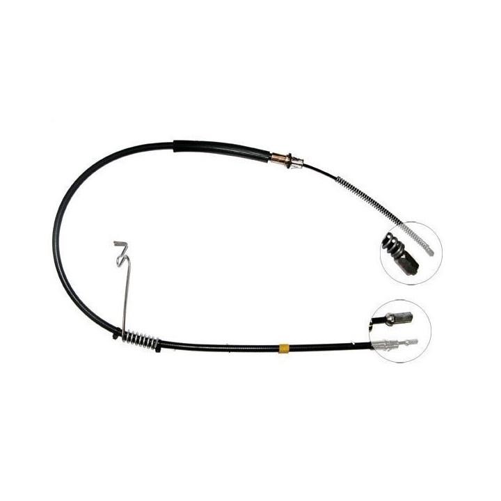 ABS K17887 Parking brake cable, right K17887: Buy near me in Poland at 2407.PL - Good price!