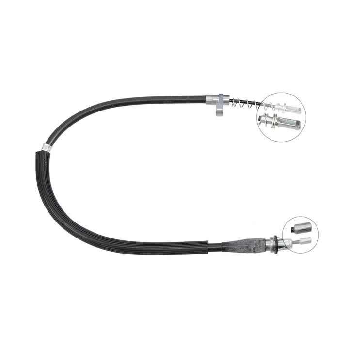 ABS K18006 Parking brake cable left K18006: Buy near me in Poland at 2407.PL - Good price!