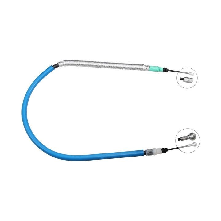ABS K18891 Parking brake cable, right K18891: Buy near me in Poland at 2407.PL - Good price!