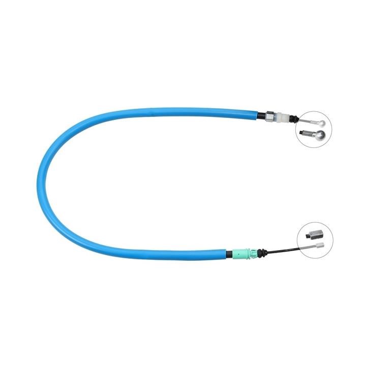 ABS K18892 Parking brake cable left K18892: Buy near me in Poland at 2407.PL - Good price!