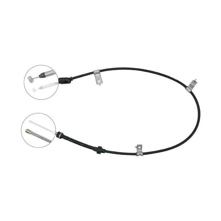 ABS K19048 Parking brake cable, right K19048: Buy near me in Poland at 2407.PL - Good price!