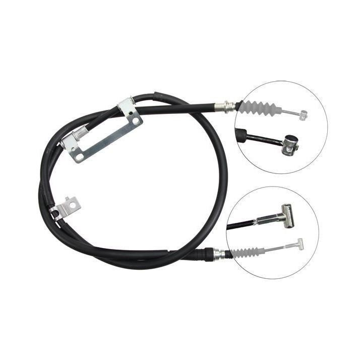 ABS K19347 Parking brake cable left K19347: Buy near me in Poland at 2407.PL - Good price!