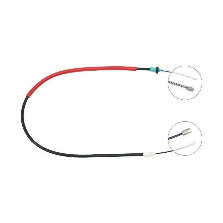 ABS K19197 Parking brake cable left K19197: Buy near me in Poland at 2407.PL - Good price!