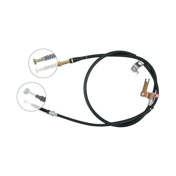 ABS K19587 Parking brake cable left K19587: Buy near me in Poland at 2407.PL - Good price!