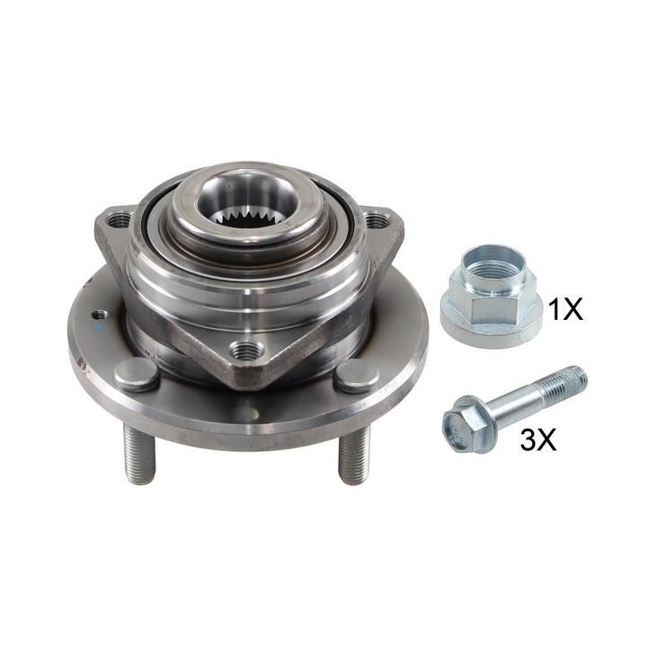 ABS 201175 Wheel hub with front bearing 201175: Buy near me in Poland at 2407.PL - Good price!