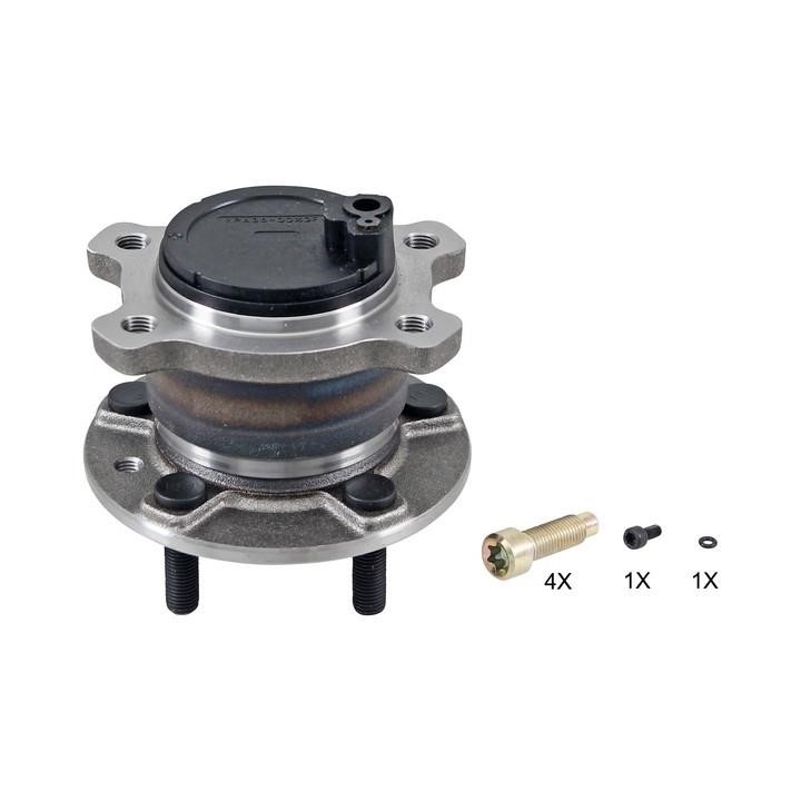 ABS 201418 Wheel hub with rear bearing 201418: Buy near me in Poland at 2407.PL - Good price!