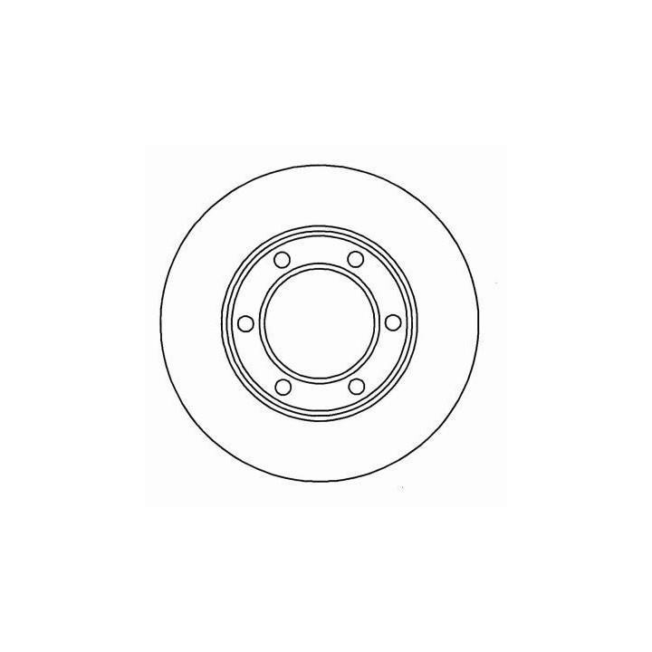 ABS 15575 Brake disc 15575: Buy near me at 2407.PL in Poland at an Affordable price!