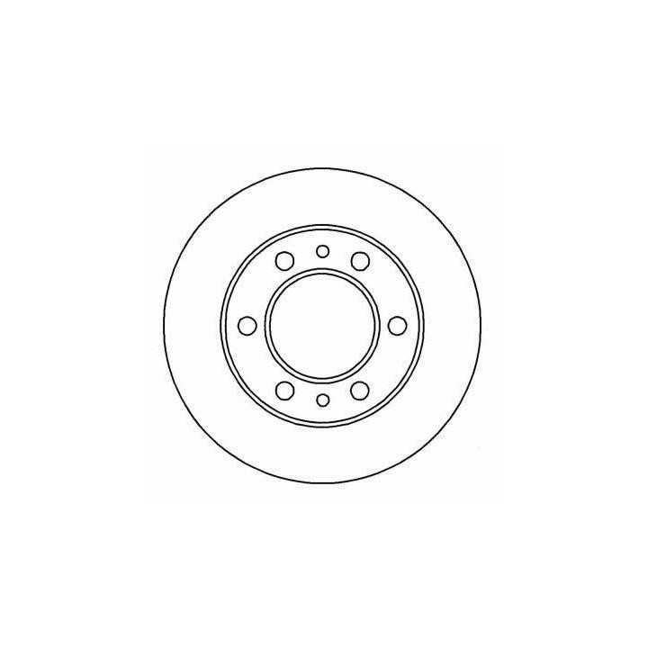 ABS 15654 Front brake disc ventilated 15654: Buy near me in Poland at 2407.PL - Good price!