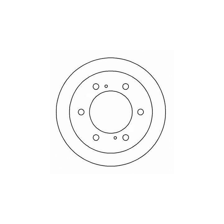 ABS 16041 Brake disc 16041: Buy near me at 2407.PL in Poland at an Affordable price!