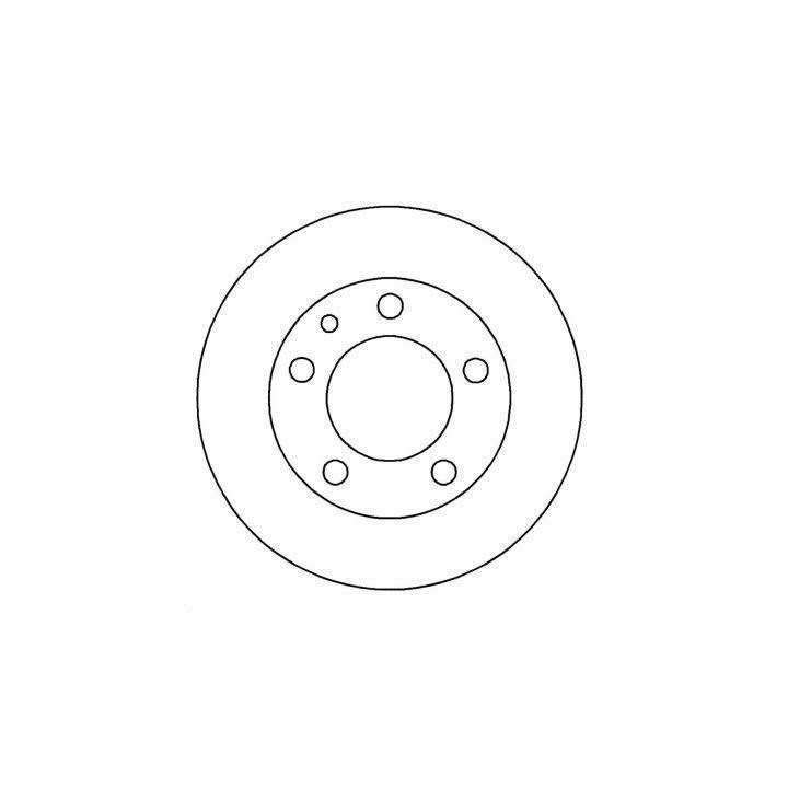 ABS 15723 Brake disc 15723: Buy near me in Poland at 2407.PL - Good price!