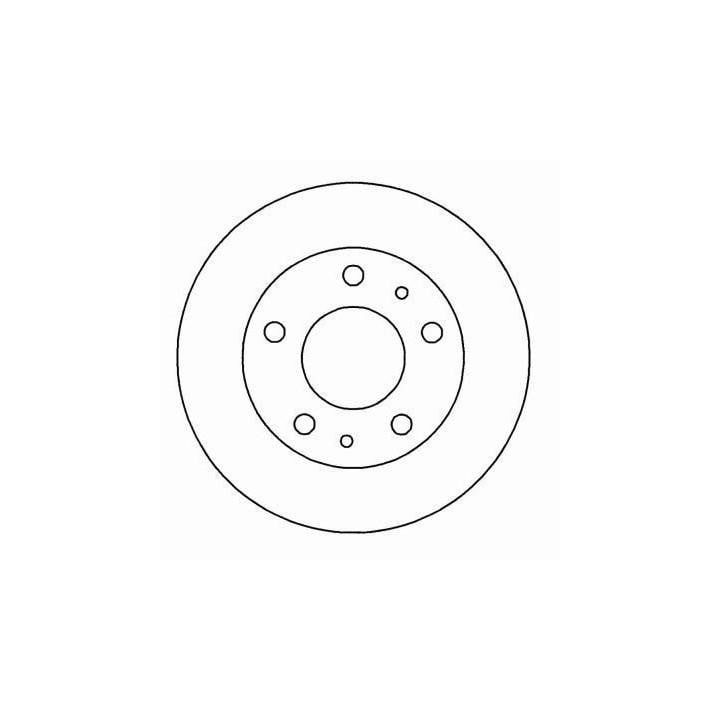 ABS 16292 Front brake disc ventilated 16292: Buy near me in Poland at 2407.PL - Good price!