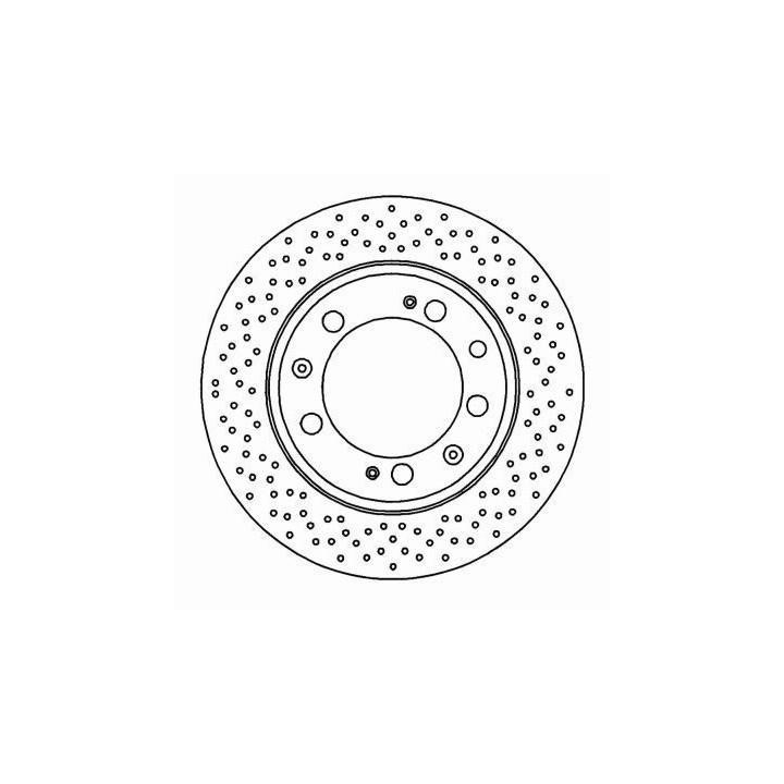 ABS 16492 Rear ventilated brake disc 16492: Buy near me in Poland at 2407.PL - Good price!
