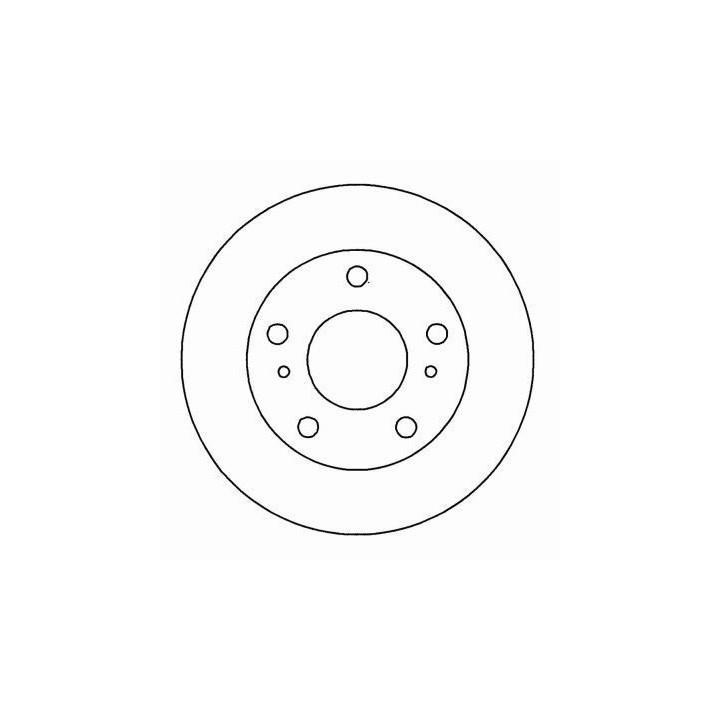 ABS 16497 Brake disc 16497: Buy near me at 2407.PL in Poland at an Affordable price!
