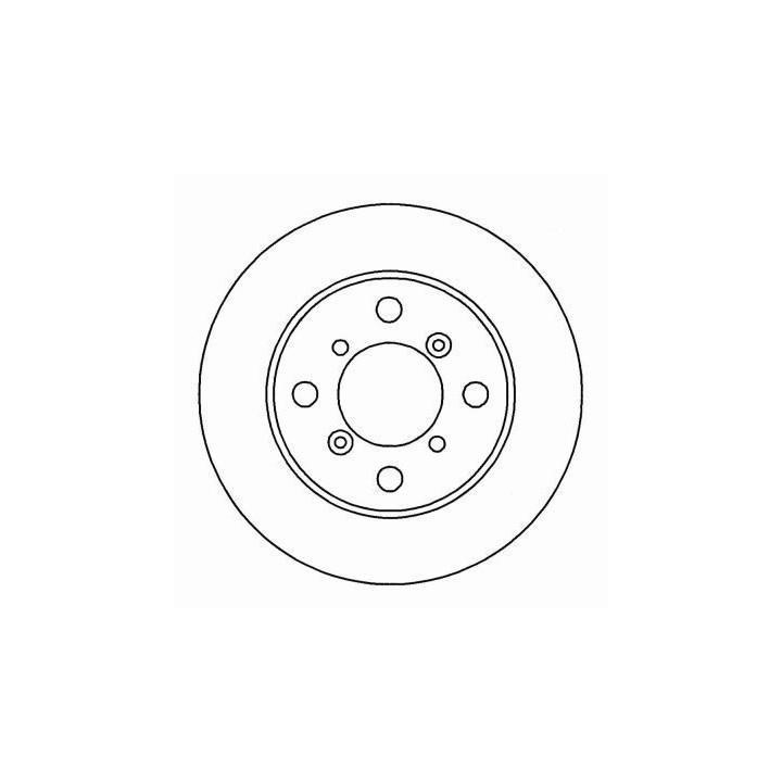 ABS 16625 Brake disc 16625: Buy near me at 2407.PL in Poland at an Affordable price!