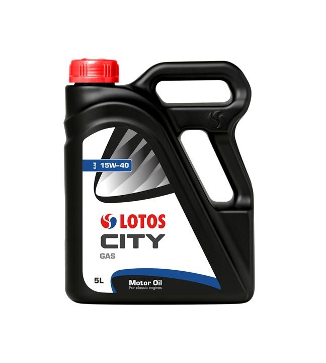 Lotos WF-K505R50-0H0 Моторное масло Lotos City Gas 15W-40, 5л WFK505R500H0: Отличная цена - Купить в Польше на 2407.PL!