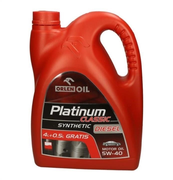 Orlen QFS406B60 Engine oil Orlen Platinum Classic Diesel Synthetic 5W-40, 4,5L QFS406B60: Buy near me in Poland at 2407.PL - Good price!