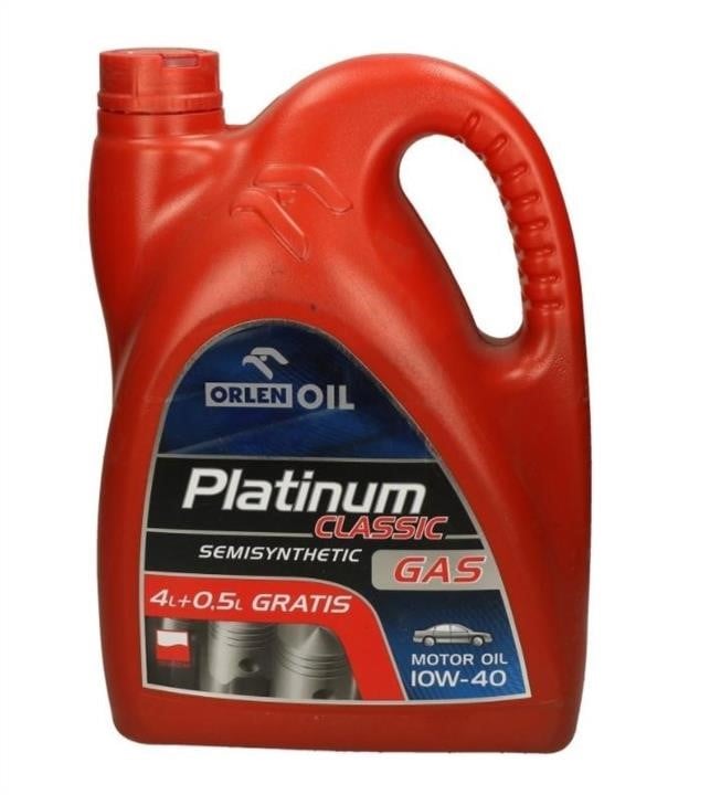 Orlen QFS408B60 Engine oil Orlen Platinum Classic Gas Semisynthetic 10W-40, 4,5L QFS408B60: Buy near me in Poland at 2407.PL - Good price!