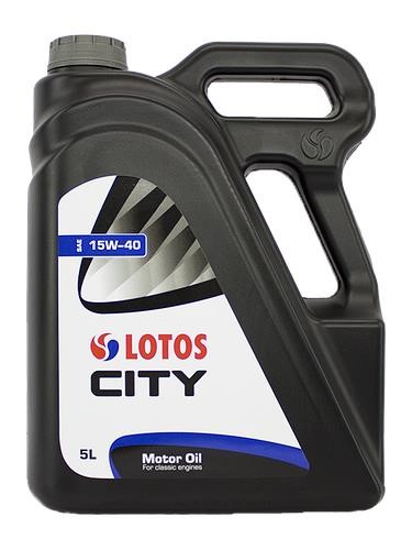 Lotos WF-K505R40-0H0 Engine oil Lotos City 15W-40, 5L WFK505R400H0: Buy near me in Poland at 2407.PL - Good price!