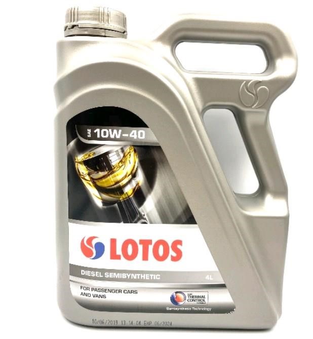 Lotos WF-K405M20-0H0 Motoröl Lotos Diesel Semisynthetic 10W-40, 4L WFK405M200H0: Kaufen Sie zu einem guten Preis in Polen bei 2407.PL!