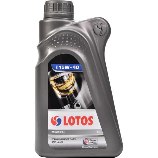 Lotos WF-K105J90-0H0 Engine oil Lotos Mineral 15W-40, 1L WFK105J900H0: Buy near me at 2407.PL in Poland at an Affordable price!