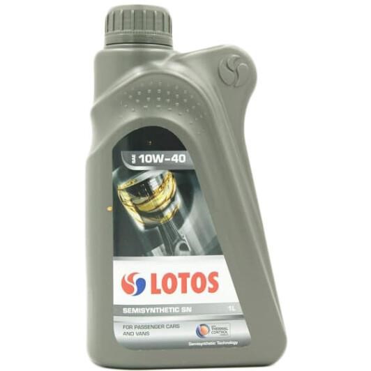 Lotos WF-K105K00-0H0 Моторное масло Lotos Semisynthetic SN 10W-40, 1л WFK105K000H0: Купить в Польше - Отличная цена на 2407.PL!