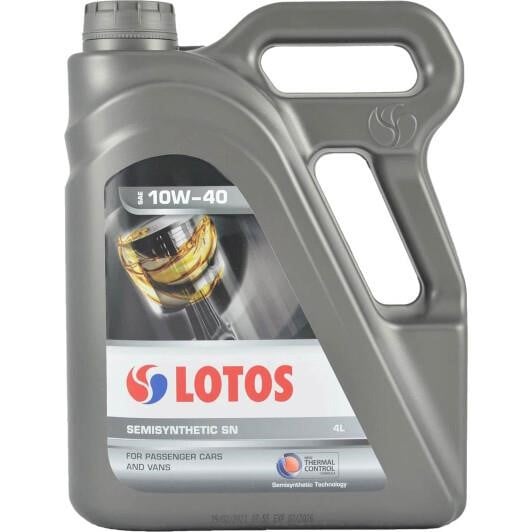 Lotos WF-K405K00-0H0 Engine oil Lotos Semisynthetic SN 10W-40, 4L WFK405K000H0: Buy near me in Poland at 2407.PL - Good price!