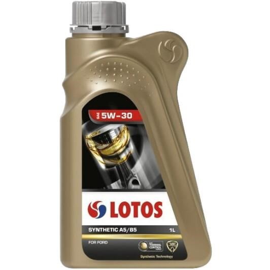 Lotos WF-K104E20-0H0 Моторное масло Lotos Synthetic A5/B5 5W-30, 1л WFK104E200H0: Купить в Польше - Отличная цена на 2407.PL!