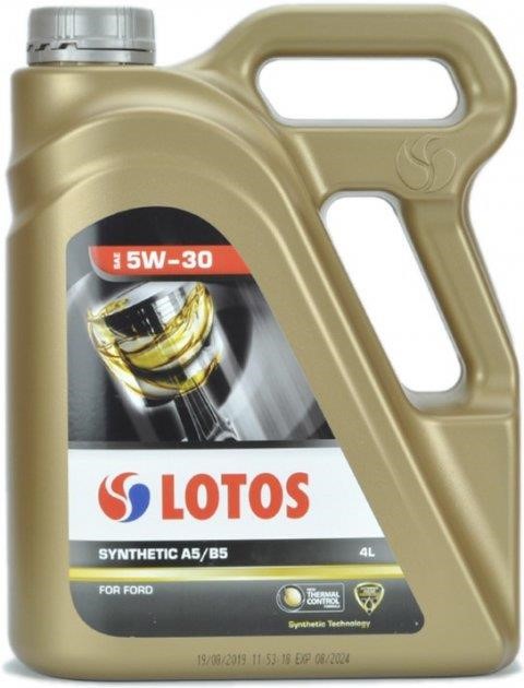 Lotos WF-K404E20-0H0 Engine oil Lotos Synthetic A5/B5 5W-30, 4L WFK404E200H0: Buy near me in Poland at 2407.PL - Good price!