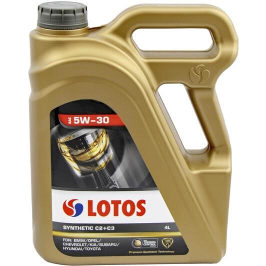 Lotos WF-K404D90-0H0 Моторное масло Lotos Synthetic C2+C3 5W-30, 4л WFK404D900H0: Отличная цена - Купить в Польше на 2407.PL!