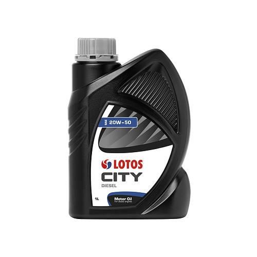 Lotos WF-K102780-0H0 Моторное масло Lotos City Diesel 20W-50, 1л WFK1027800H0: Купить в Польше - Отличная цена на 2407.PL!