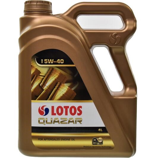Lotos WF-K401K10-0H0 Motoröl Lotos Quazar 5W-40, 4L WFK401K100H0: Kaufen Sie zu einem guten Preis in Polen bei 2407.PL!