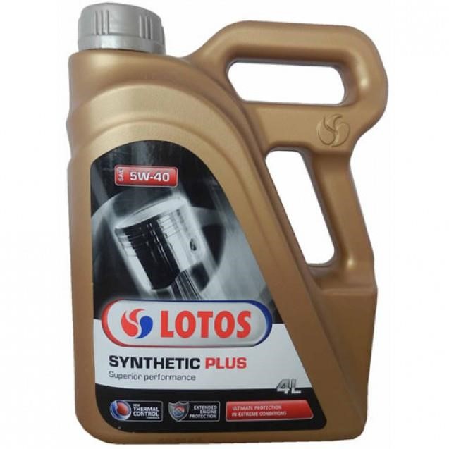 Lotos WF-K400P20-0H0 Engine oil Lotos Synthetic Plus 5W-40, 4L WFK400P200H0: Buy near me in Poland at 2407.PL - Good price!