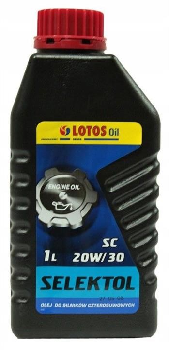 Lotos WF-K101390-0N0 Engine oil Lotos Selektol 20W-30, 1L WFK1013900N0: Buy near me in Poland at 2407.PL - Good price!