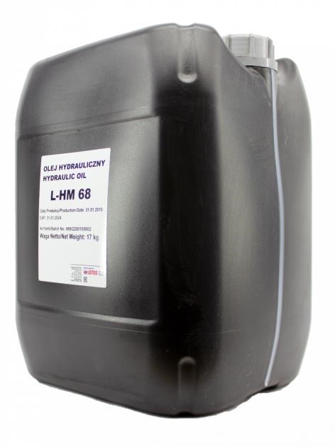 Lotos WH-2L01930-000 Hydraulic oil Lotos HL-68, 20l WH2L01930000: Buy near me in Poland at 2407.PL - Good price!
