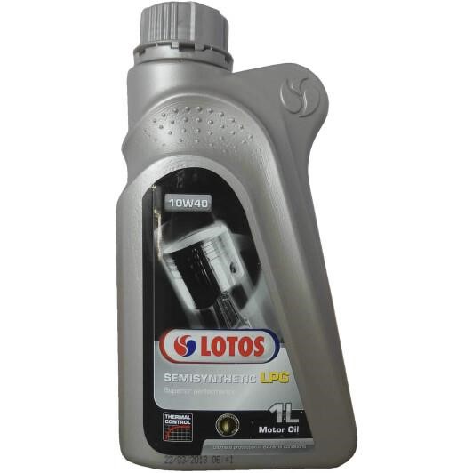 Lotos WF-K105M30-0H0 Engine oil Lotos Semisynthetic LPG 10W-40, 1L WFK105M300H0: Buy near me in Poland at 2407.PL - Good price!