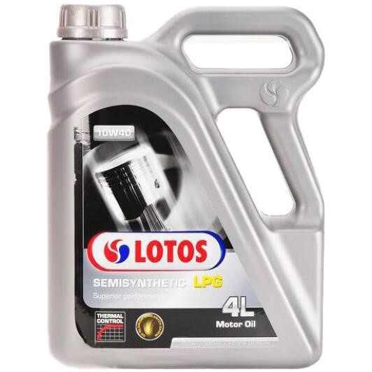 Lotos WF-K405M30-0H0 Моторное масло Lotos Semisynthetic LPG 10W-40, 4л WFK405M300H0: Отличная цена - Купить в Польше на 2407.PL!