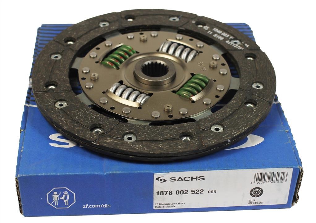 SACHS 1878 002 522 Clutch disc 1878002522: Buy near me in Poland at 2407.PL - Good price!
