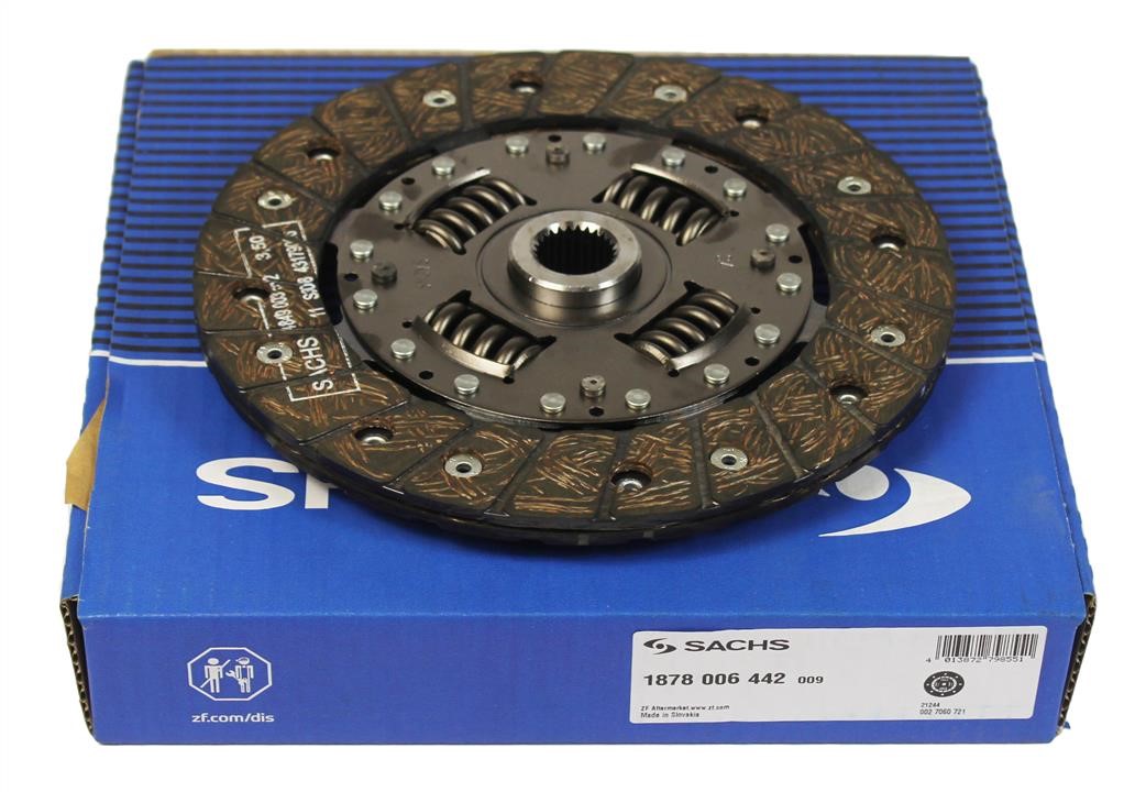 SACHS 1878 006 442 Clutch disc 1878006442: Buy near me in Poland at 2407.PL - Good price!