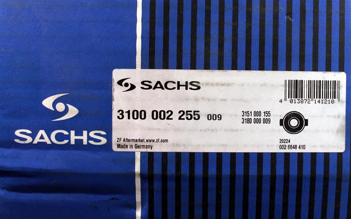 SACHS 3100 002 255 Release bearing 3100002255: Buy near me in Poland at 2407.PL - Good price!