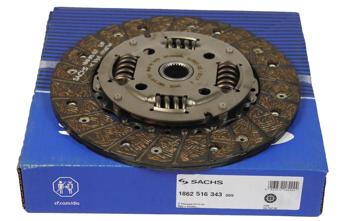 SACHS 1862 516 343 Clutch disc 1862516343: Buy near me in Poland at 2407.PL - Good price!