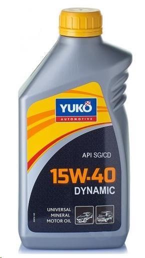 Yuko 4823110401590 Моторное масло Yuko Dynamic 15W-40, 1л 4823110401590: Отличная цена - Купить в Польше на 2407.PL!