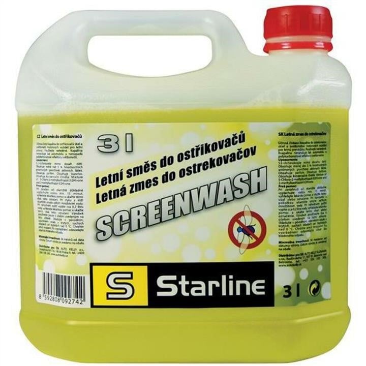 StarLine NA SWL-3 Summer windshield washer fluid, 3l NASWL3: Buy near me in Poland at 2407.PL - Good price!