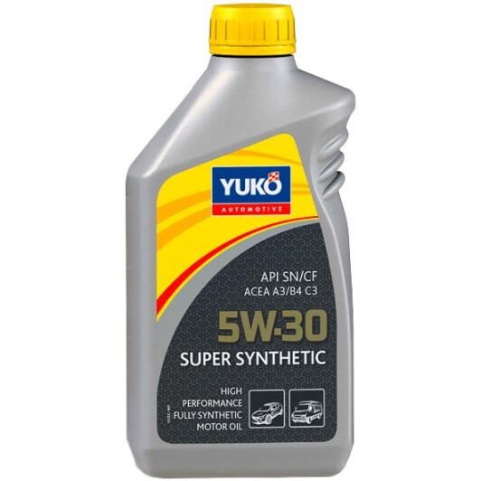 Yuko 4820070245653 Engine oil Yuko Super Synthetic C3 5W-30, 1L 4820070245653: Buy near me in Poland at 2407.PL - Good price!