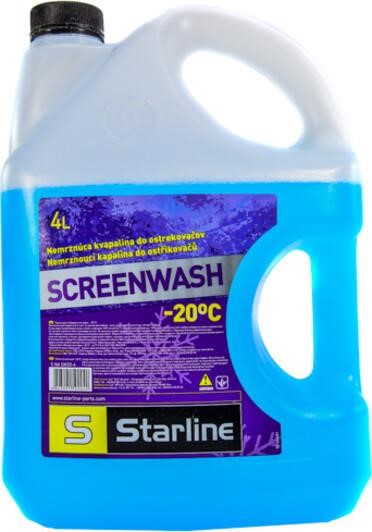 StarLine NA SW20-4 Winter windshield washer fluid, -20°C, 4l NASW204: Buy near me in Poland at 2407.PL - Good price!